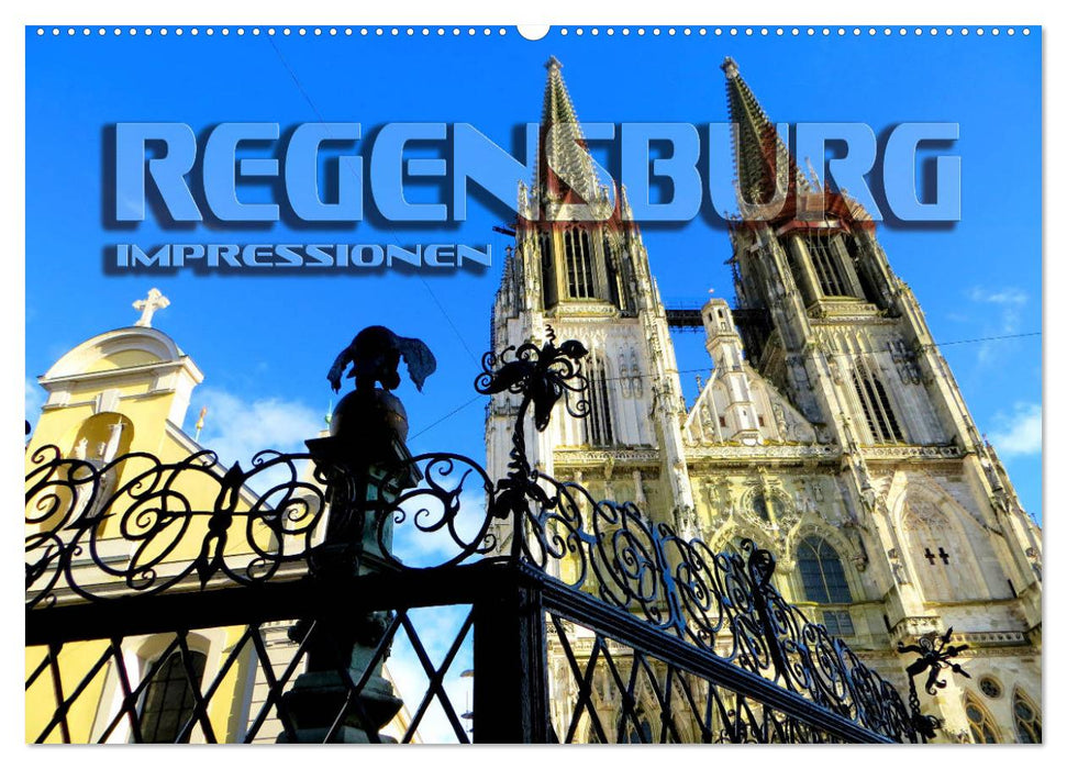 REGENSBURG - Impressionen (CALVENDO Wandkalender 2025)