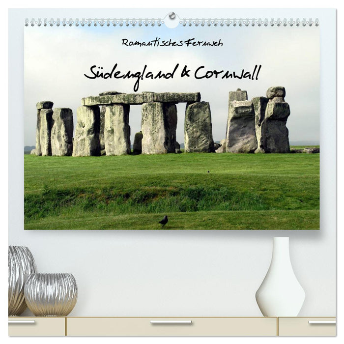 Romantisches Fernweh - Südengland & Cornwall 2025 (CALVENDO Premium Wandkalender 2025)