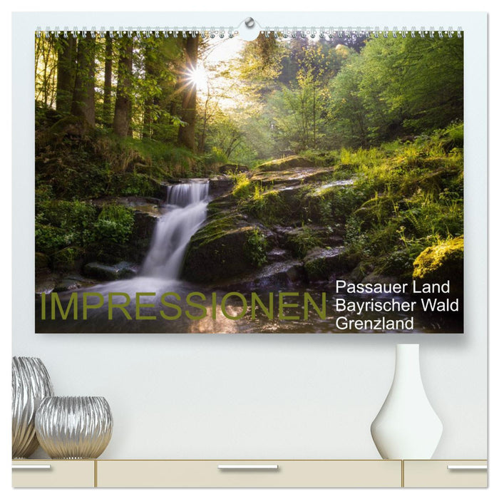 Impressionen Passauer Land, Bayrischer Wald, Grenzland (CALVENDO Premium Wandkalender 2025)