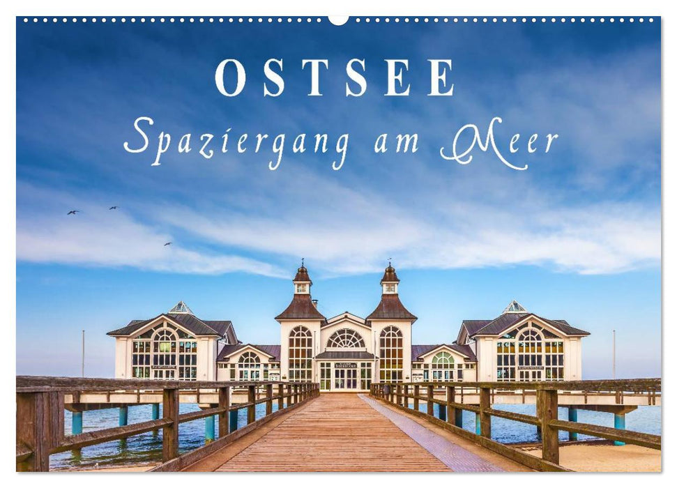 Ostsee - Spaziergang am Meer (CALVENDO Wandkalender 2025)