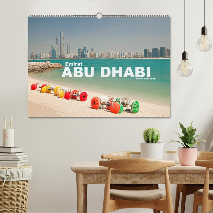 Emirat Abu Dhabi (CALVENDO Wandkalender 2025)