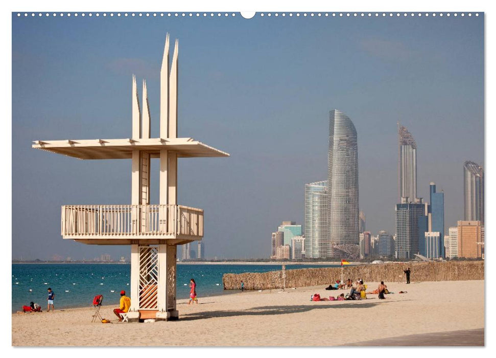 Emirat Abu Dhabi (CALVENDO Wandkalender 2025)