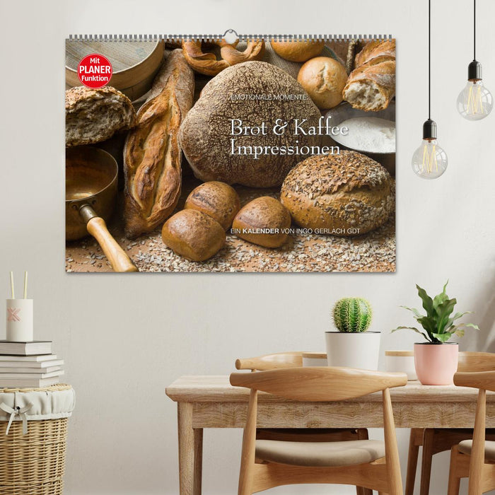 Brot und Kaffee Impressionen 2025 (CALVENDO Wandkalender 2025)