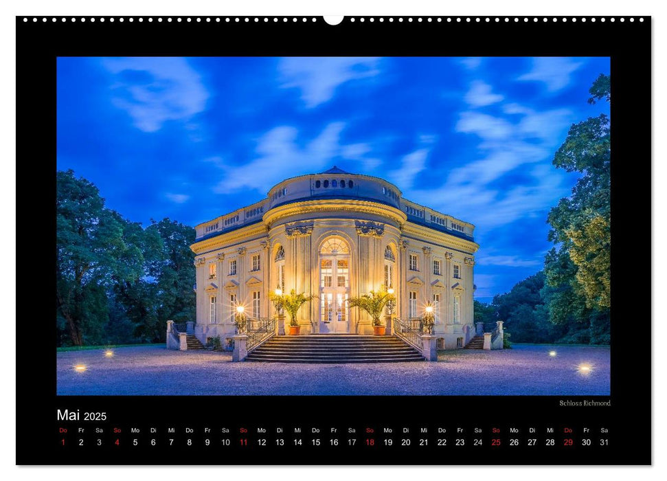 BRAUNSCHWEIG - Abendliche Impressionen (CALVENDO Premium Wandkalender 2025)