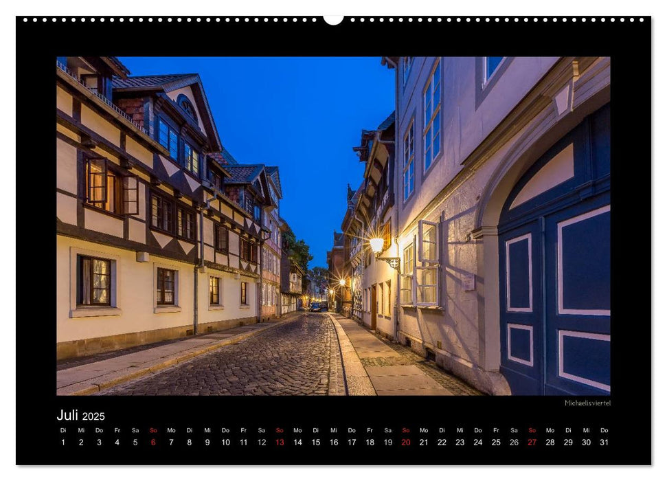 BRAUNSCHWEIG - Abendliche Impressionen (CALVENDO Premium Wandkalender 2025)