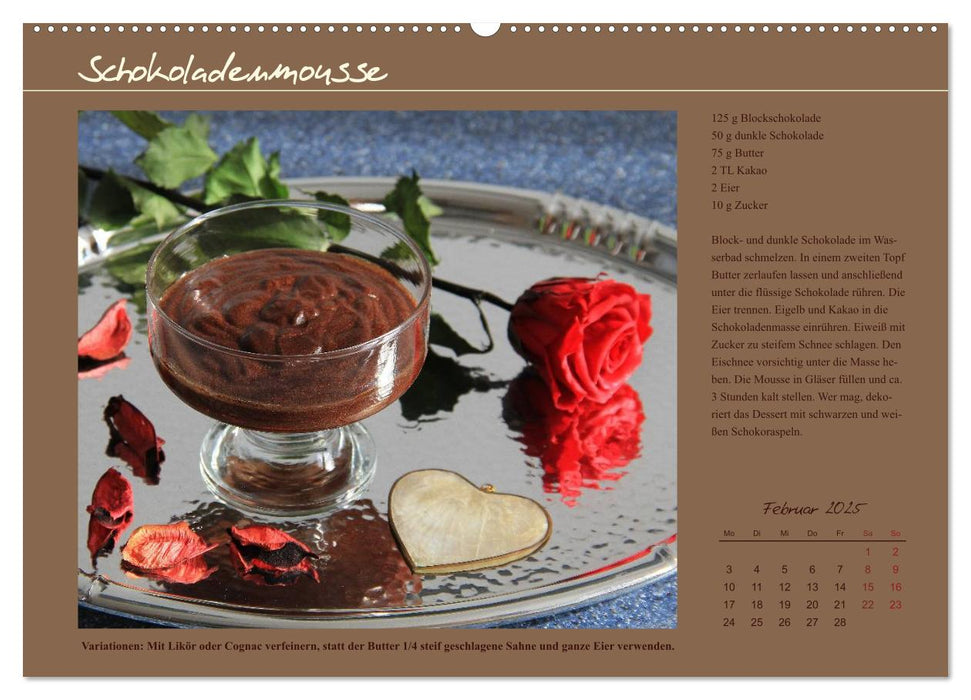 Schokolade - aus der Kakaobohne (CALVENDO Premium Wandkalender 2025)