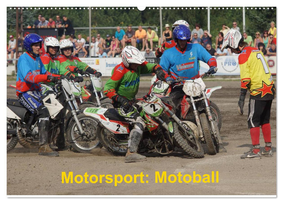 Motorsport: Motoball (CALVENDO Wandkalender 2025)