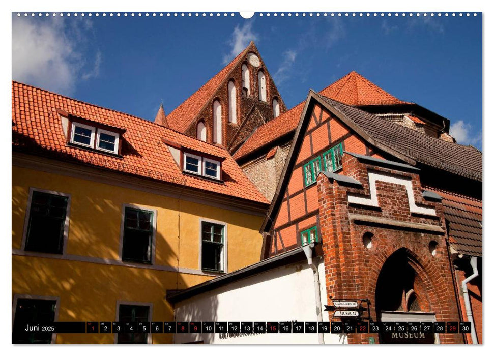 Hansestadt Stralsund (CALVENDO Premium Wandkalender 2025)