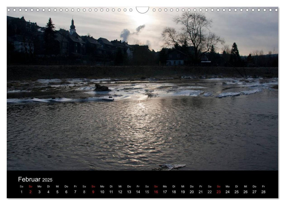 Lebendig Still - Die Ruhr in Arnsberg (CALVENDO Wandkalender 2025)