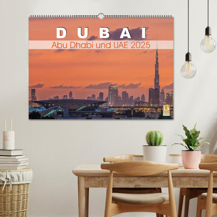Dubai, Abu Dhabi und UAE 2025 (CALVENDO Wandkalender 2025)