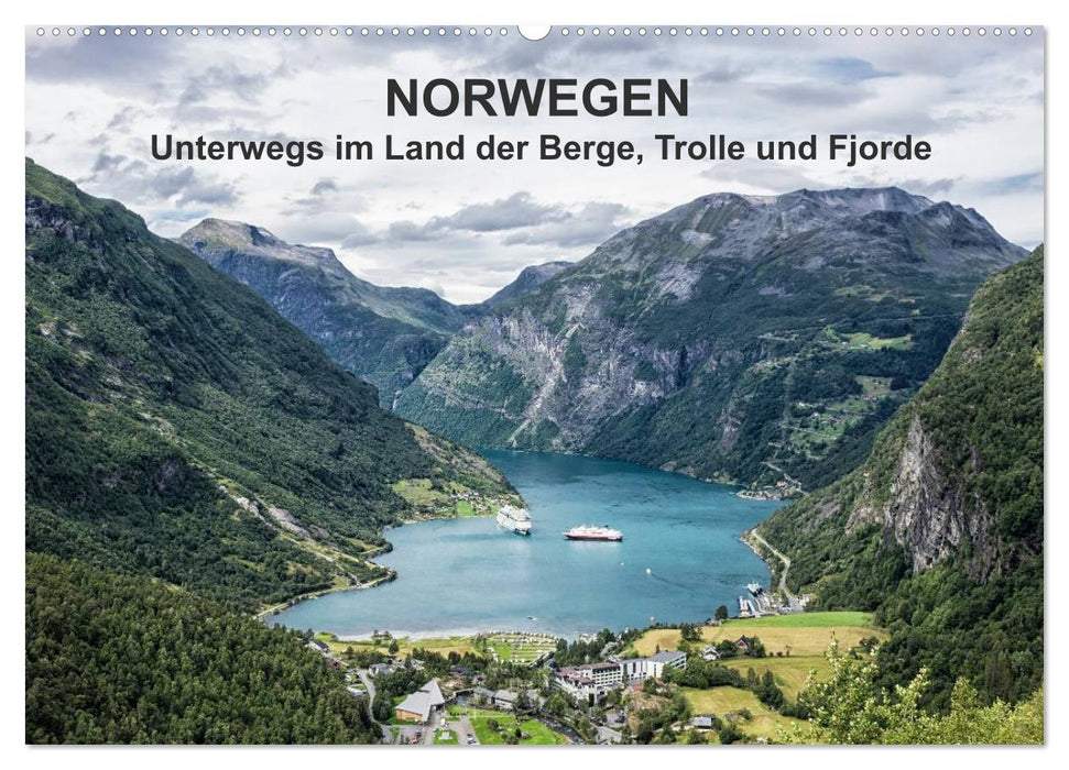 Norwegen - Unterwegs im Land der Berge, Trolle und Fjorde (CALVENDO Wandkalender 2025)