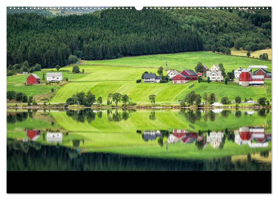 Norwegen - Unterwegs im Land der Berge, Trolle und Fjorde (CALVENDO Wandkalender 2025)