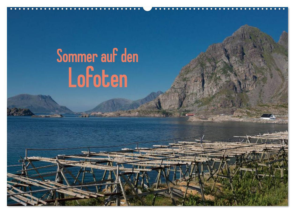 Sommer auf den Lofoten (CALVENDO Wandkalender 2025)