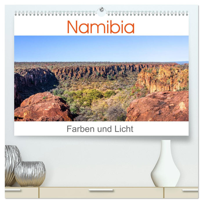 Namibia - Farben und Licht (CALVENDO Premium Wandkalender 2025)