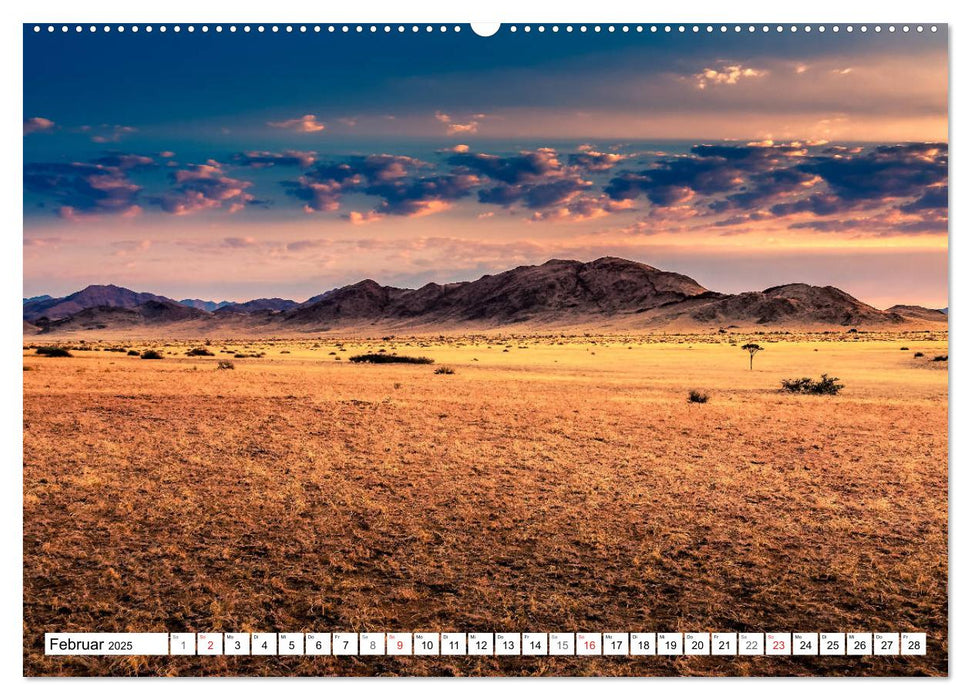 Namibia - Farben und Licht (CALVENDO Premium Wandkalender 2025)