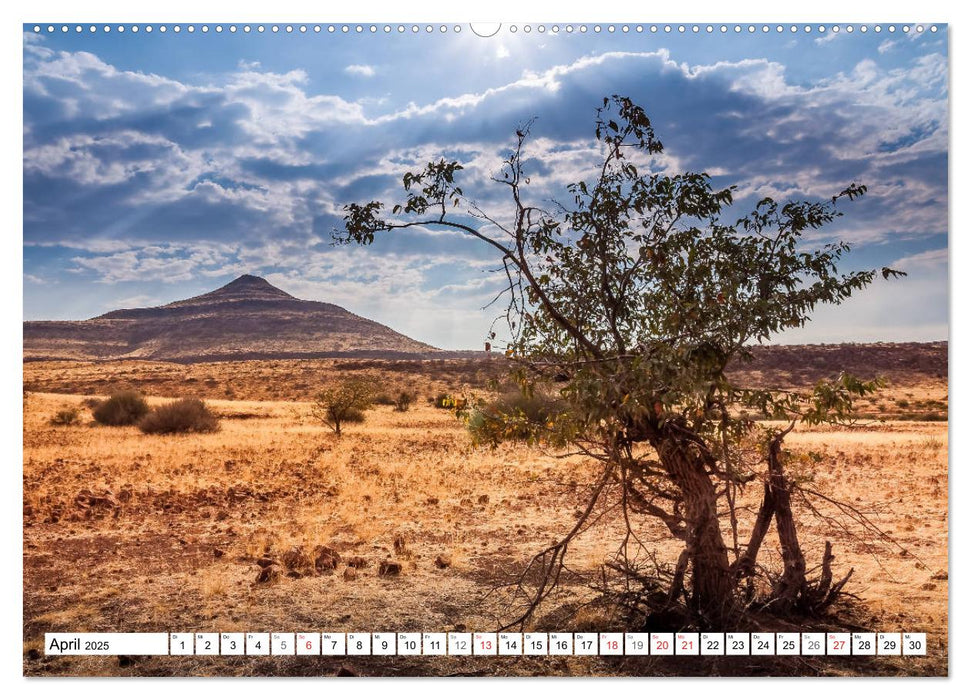 Namibia - Farben und Licht (CALVENDO Premium Wandkalender 2025)