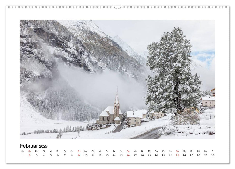 Schönes Landleben im Ahrntal (CALVENDO Premium Wandkalender 2025)