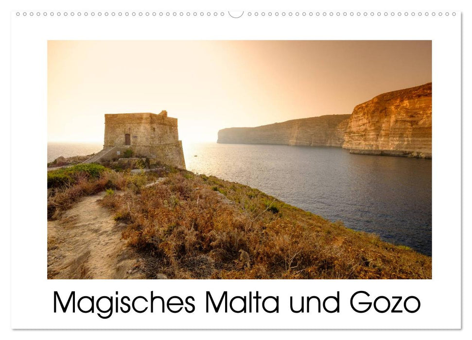 Magisches Malta und Gozo (CALVENDO Wandkalender 2025)