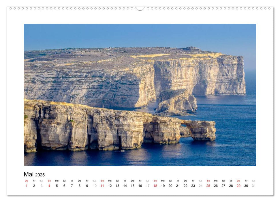 Magisches Malta und Gozo (CALVENDO Wandkalender 2025)