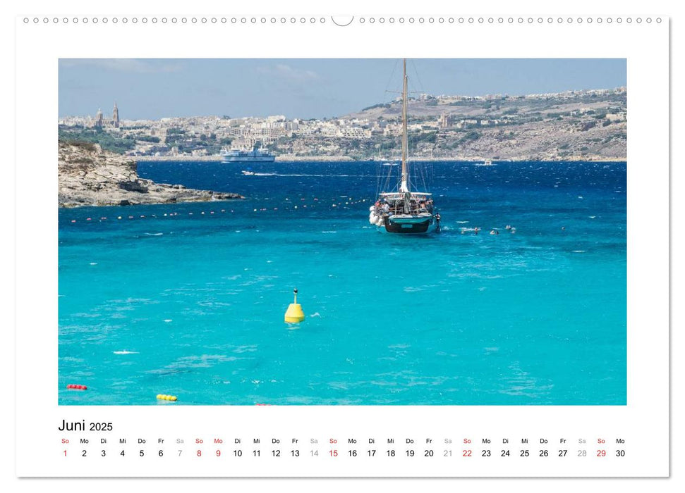 Magisches Malta und Gozo (CALVENDO Wandkalender 2025)