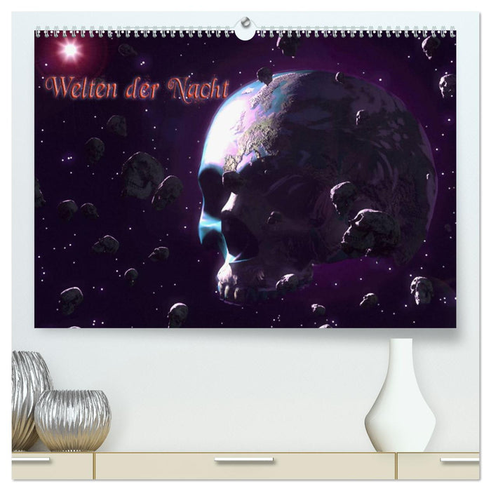 Welten der Nacht – Gothic und Dark Art (CALVENDO Premium Wandkalender 2025)