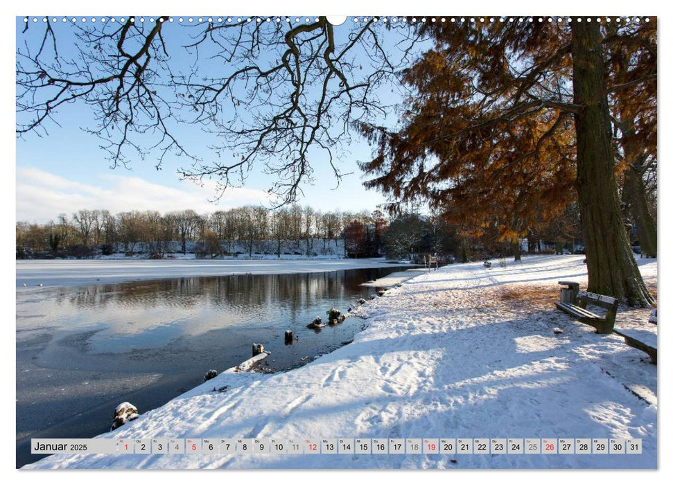 Hansestadt Lübeck (CALVENDO Premium Wandkalender 2025)