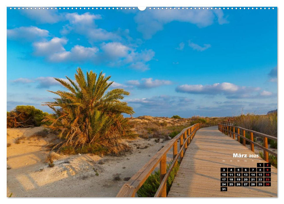 Costa Blanca - Sonne, Strand und mehr (CALVENDO Wandkalender 2025)