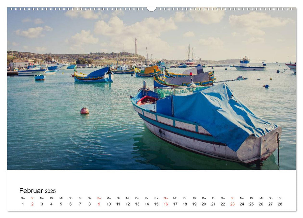 Malta (CALVENDO Wandkalender 2025)