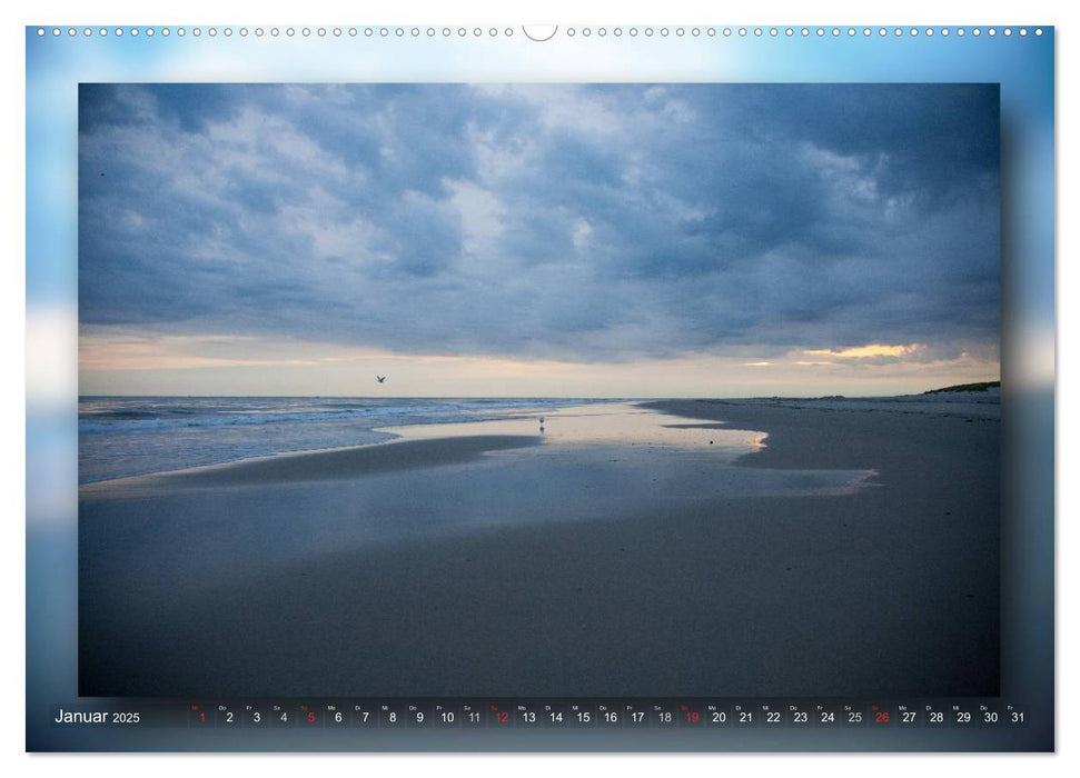 Baltrum - Ein Tag am Strand (CALVENDO Premium Wandkalender 2025)