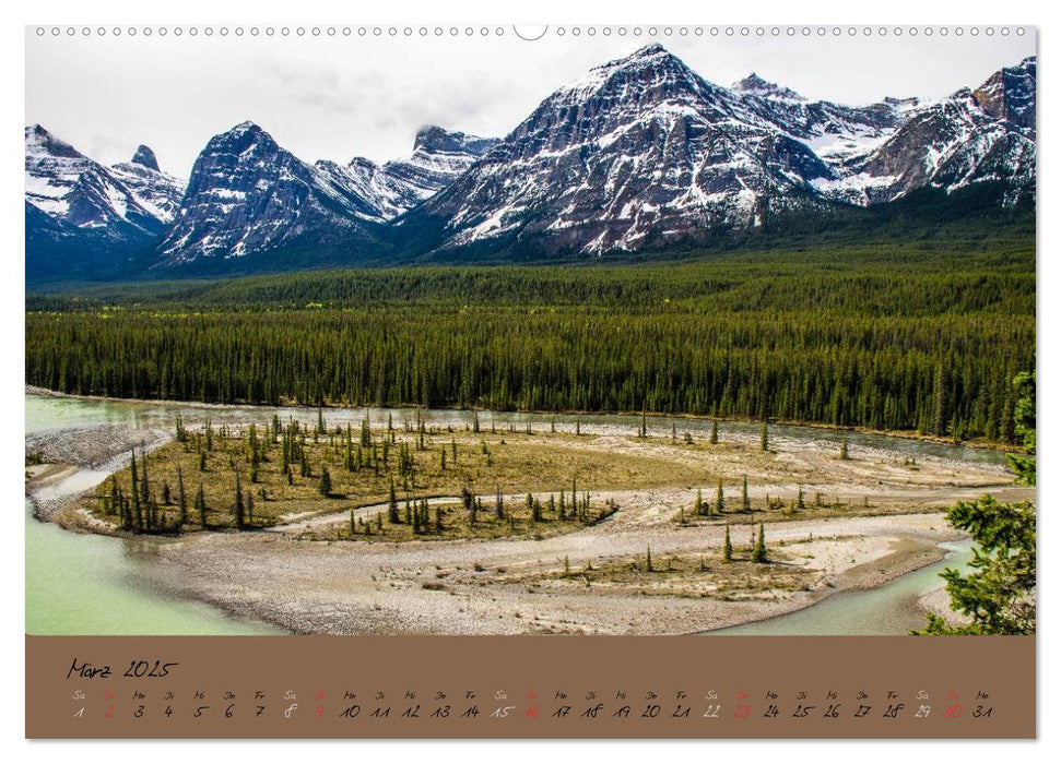 Fernweh nach Westkanada (CALVENDO Premium Wandkalender 2025)