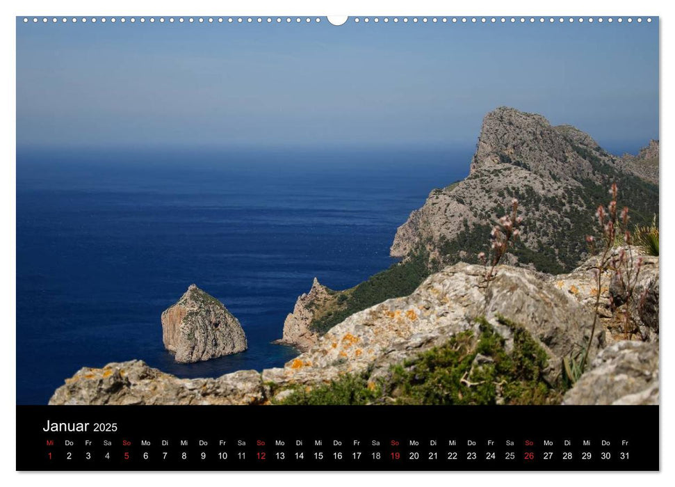 Mallorca wo es am schönsten ist (CALVENDO Premium Wandkalender 2025)