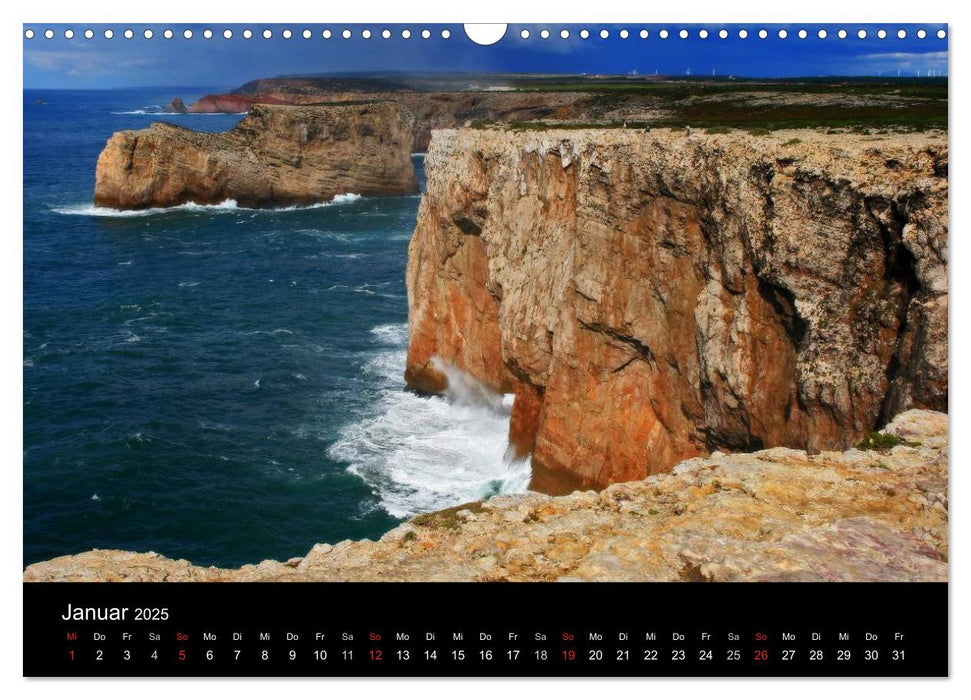 Zauber der Algarve (CALVENDO Wandkalender 2025)