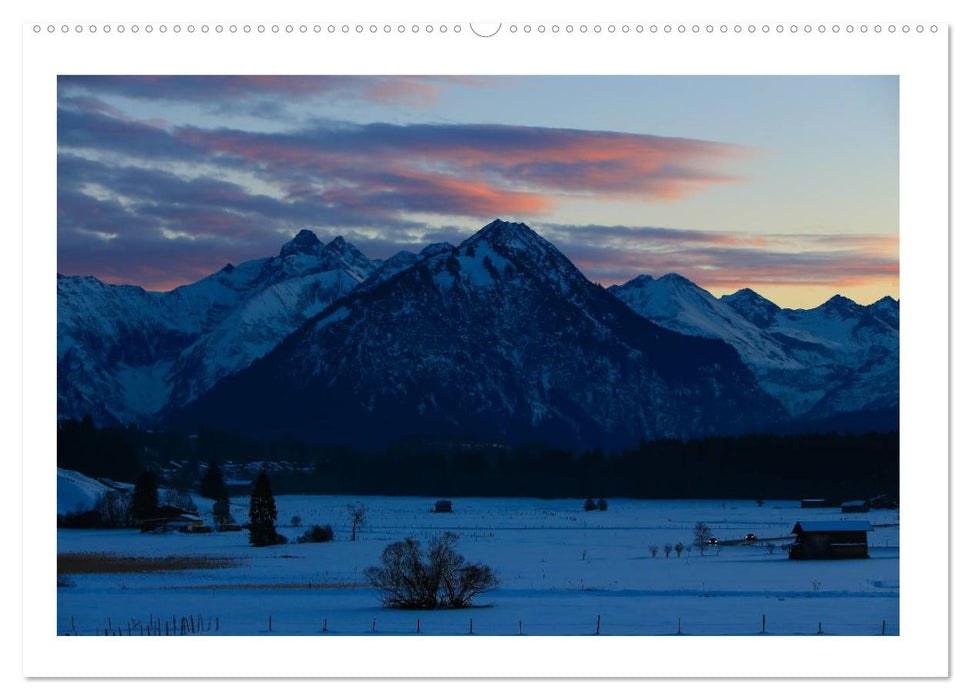 Oberallgäuer Lichtstimmungen (CALVENDO Premium Wandkalender 2025)