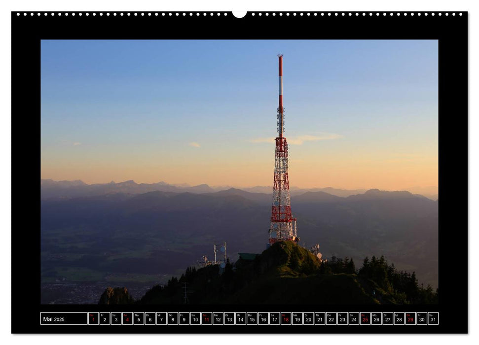 Oberallgäuer Lichtstimmungen (CALVENDO Premium Wandkalender 2025)