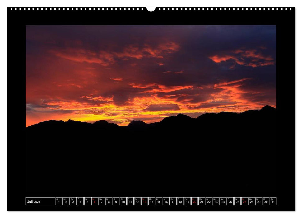 Oberallgäuer Lichtstimmungen (CALVENDO Premium Wandkalender 2025)