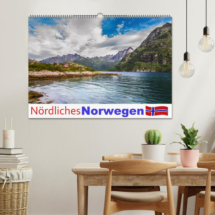 Nördliches Norwegen (CALVENDO Wandkalender 2025)