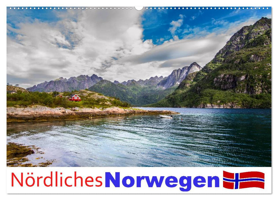 Nördliches Norwegen (CALVENDO Wandkalender 2025)