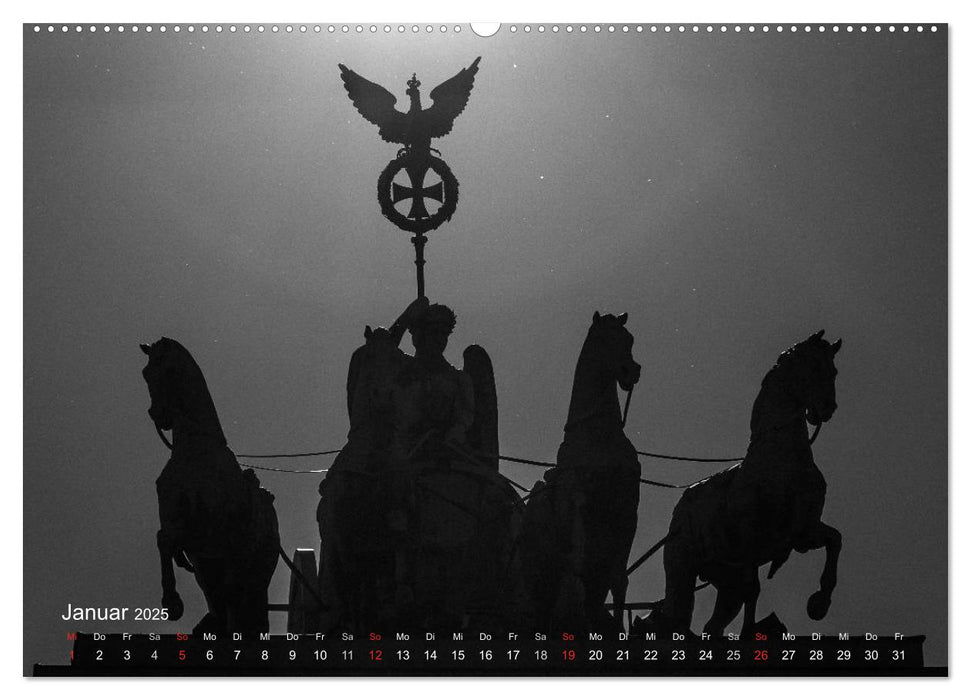 Berlin - Licht und Schatten (CALVENDO Premium Wandkalender 2025)