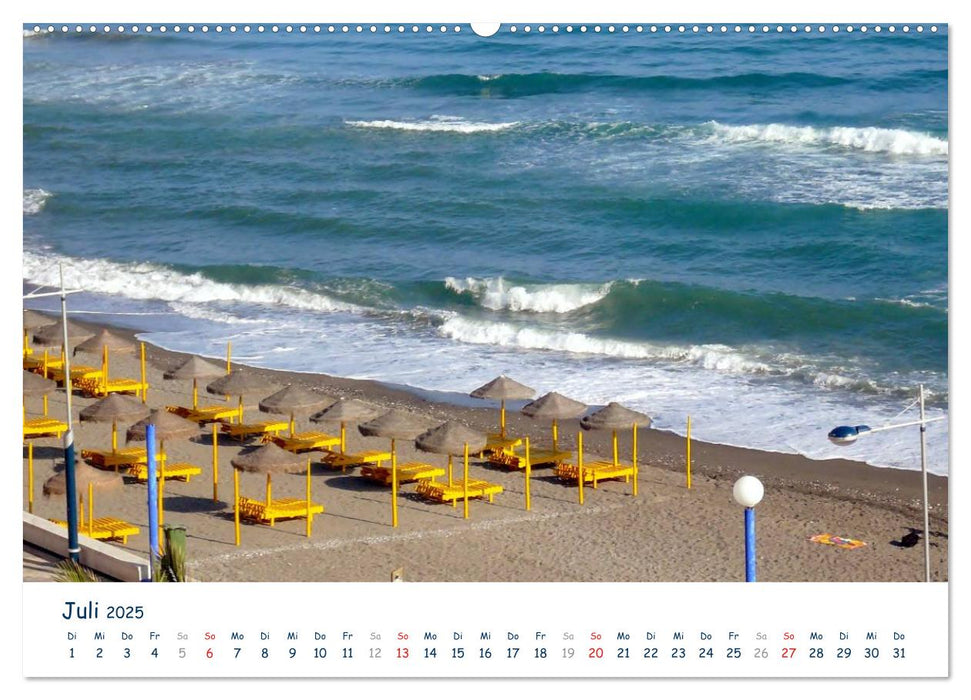 COSTA DEL SOL - Wellenspiel (CALVENDO Premium Wandkalender 2025)