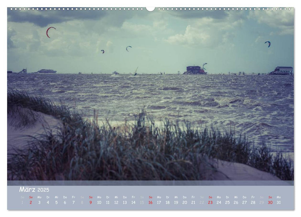 Mein St.Peter-Ording (CALVENDO Wandkalender 2025)