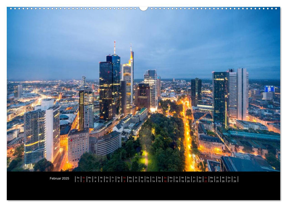 Frankfurt (CALVENDO Wandkalender 2025)