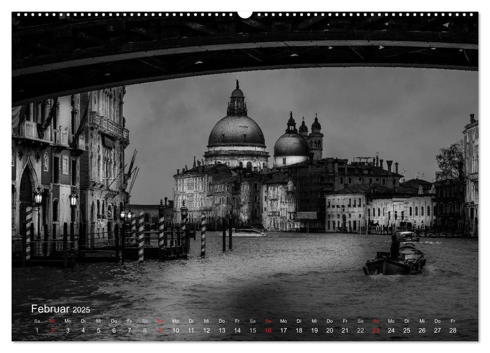 Venedig - Licht und Schatten (CALVENDO Premium Wandkalender 2025)