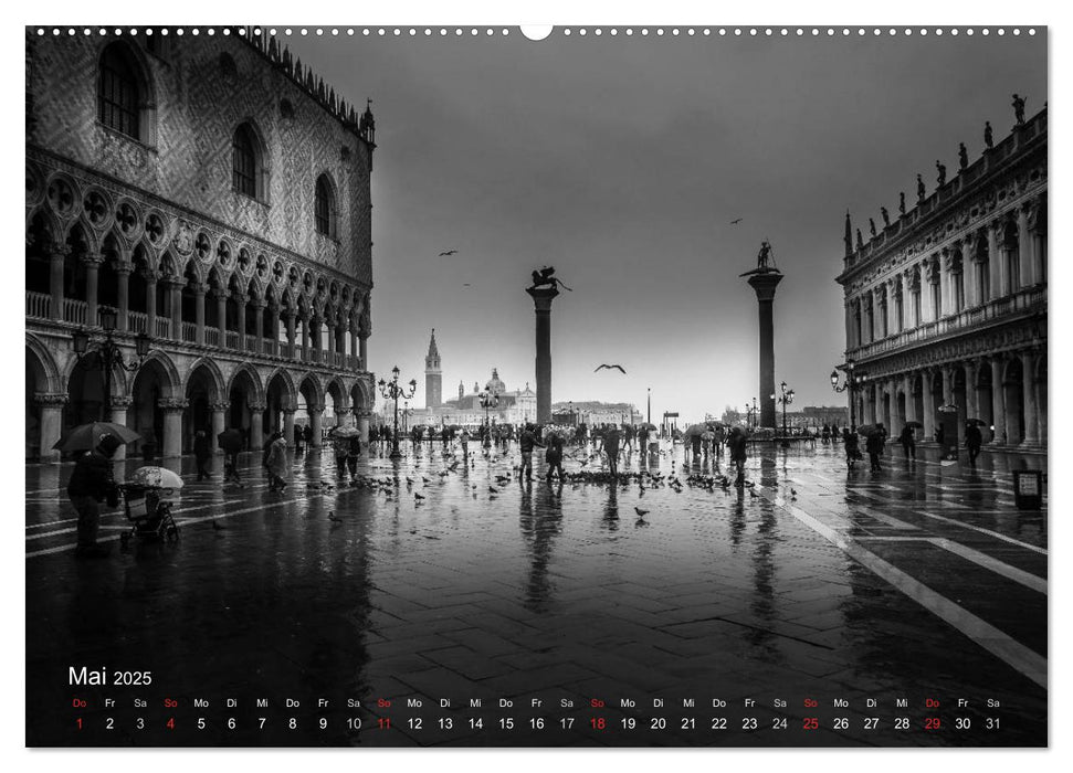 Venedig - Licht und Schatten (CALVENDO Premium Wandkalender 2025)