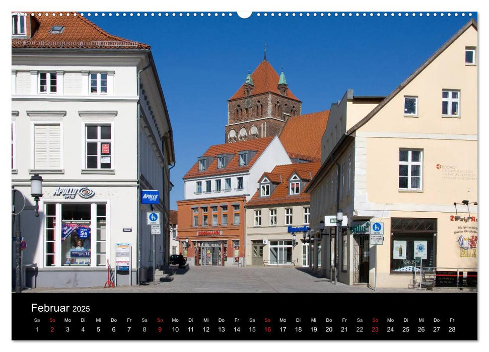 Univeritäts- und Hansestadt Greifswald (CALVENDO Premium Wandkalender 2025)