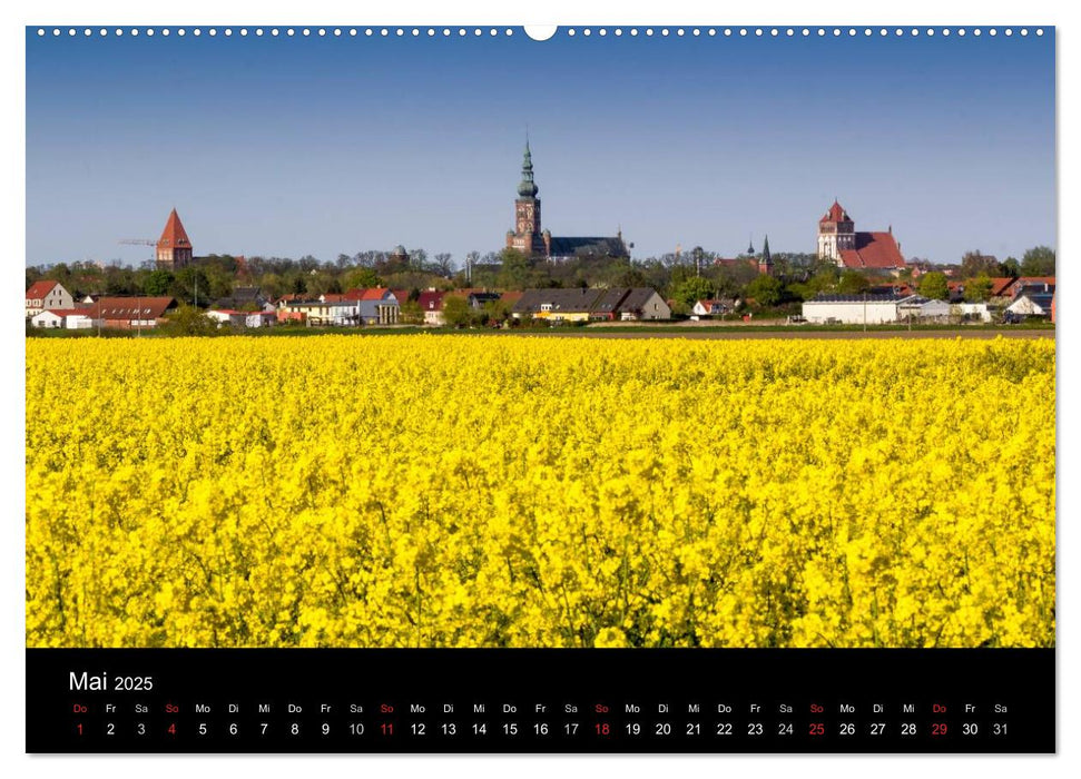 Univeritäts- und Hansestadt Greifswald (CALVENDO Premium Wandkalender 2025)