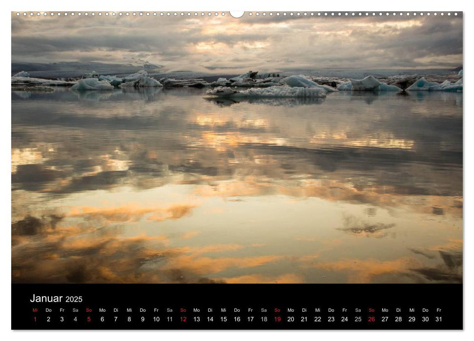 Island - Landschaft und Natur (CALVENDO Premium Wandkalender 2025)