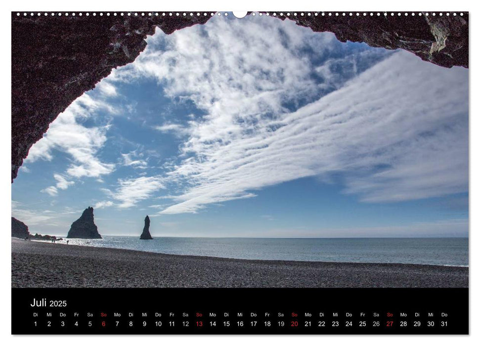 Island - Landschaft und Natur (CALVENDO Premium Wandkalender 2025)