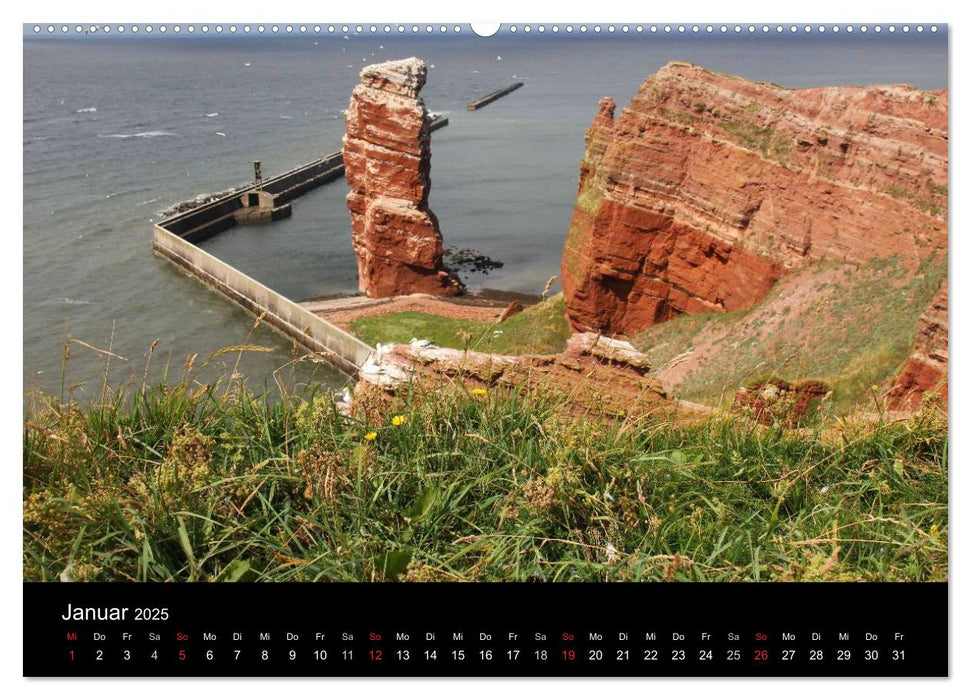 Faszinierendes Helgoland (CALVENDO Premium Wandkalender 2025)