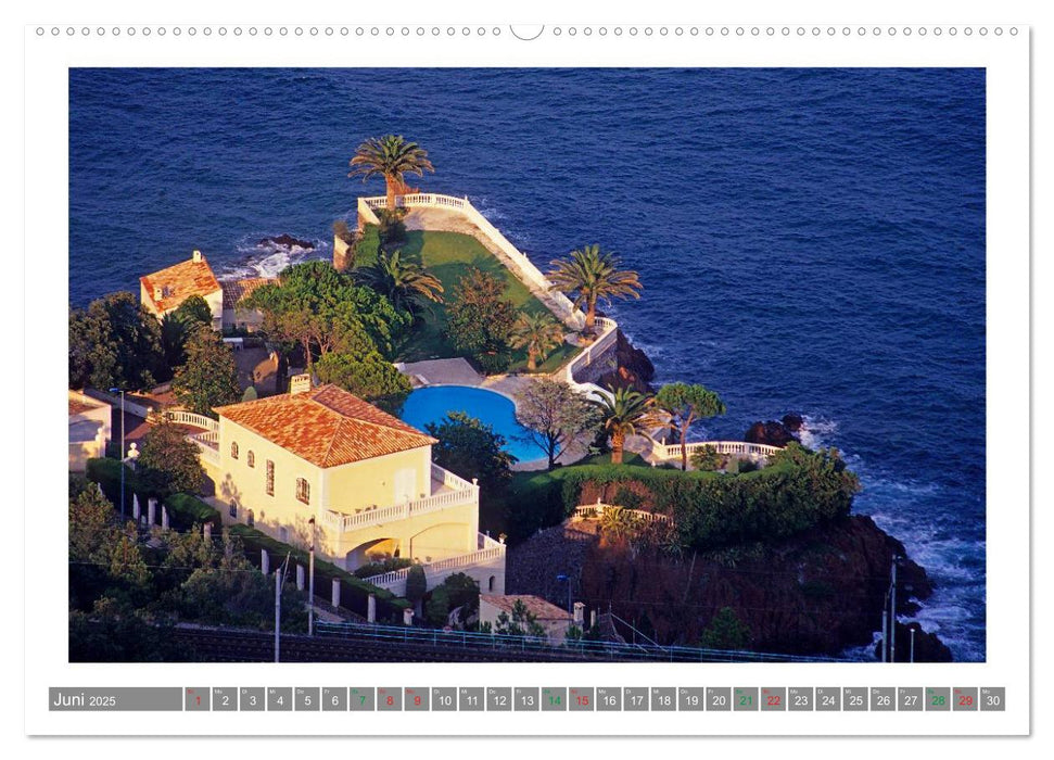 Cote d' Azur II - Sonnenküste Frankreichs (CALVENDO Premium Wandkalender 2025)