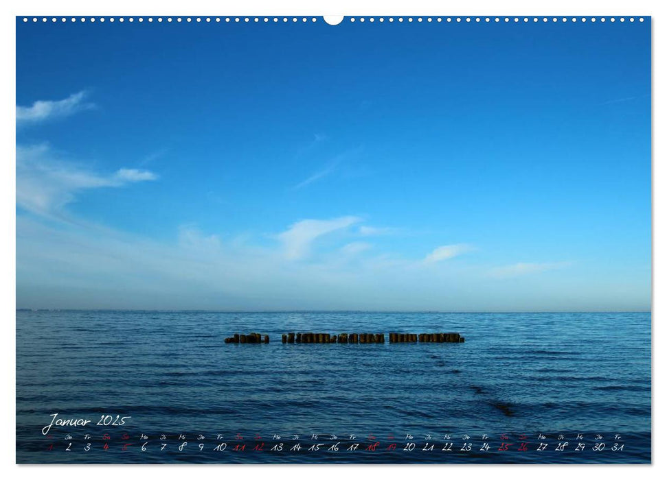 Zuhause an der Ostsee (CALVENDO Wandkalender 2025)